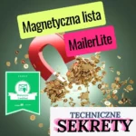 Techniczne sekrety magnetyczna lista mailingowa mailerlite lead magnet anetamorawska_pl