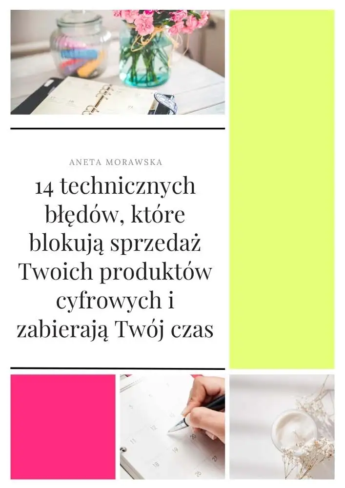 14-technicznych błędów które blokują sprzedaż Twoich produktów cyfrowych i zabieraja Twój czas