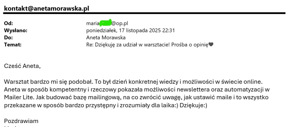opinia-od-Marii-po-konferencji-Kobiecy-Start-w-Online